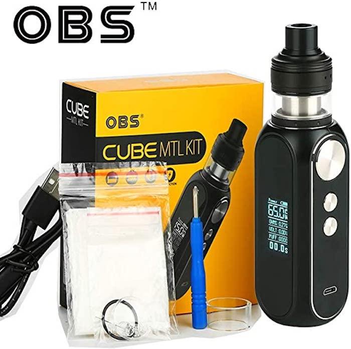 OBS Cube MTL Vape Kit - Unboxed
