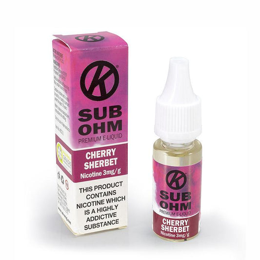 OK Sub Ohm E-Liquid - Cherry Sherbet 10ml