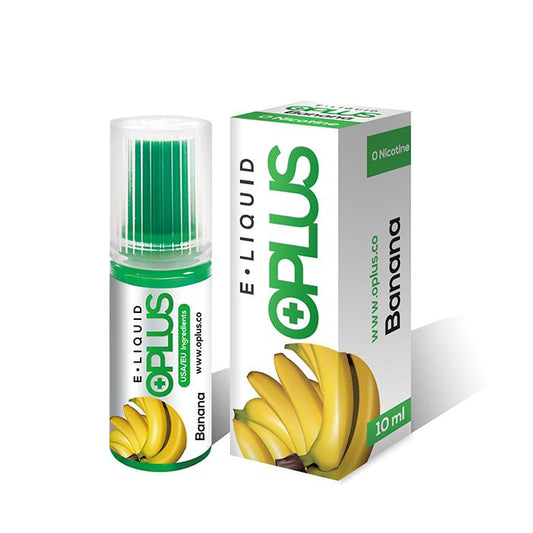 OPlus E-Liquid - Banana 10ml E-Liquid - 0mg