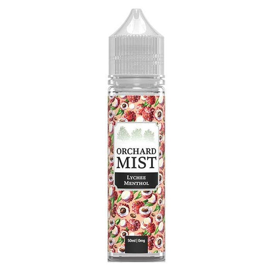 Orchard Mist – Lychee Menthol 50ml Short Fill E-liquid