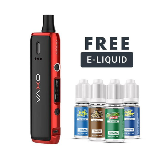 OXVA - Origin AIO Pod Kit - Free Nicotine Salt E-Liquid