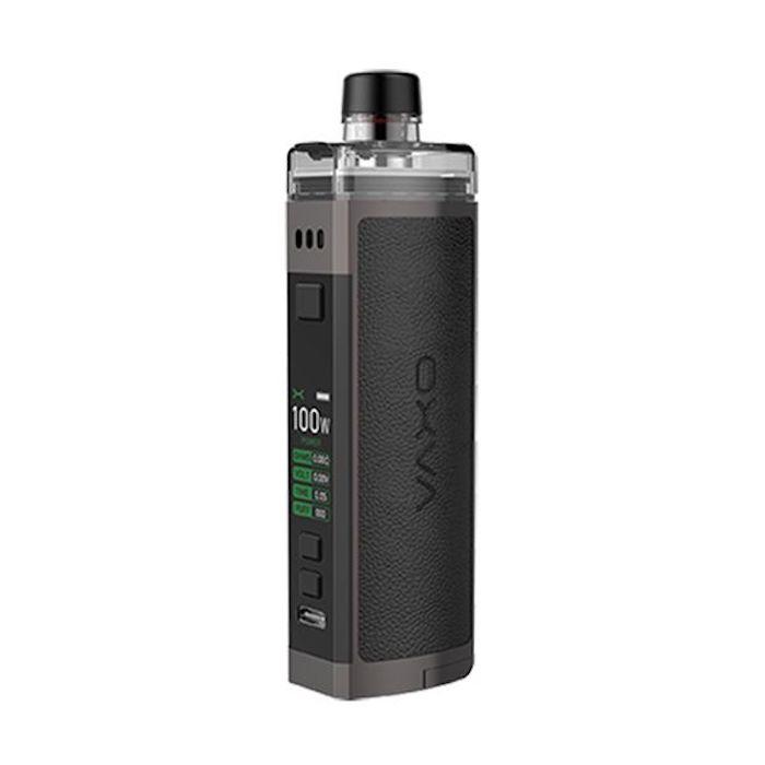 OXVA Velocity 21700 100W Vape Kit - Black Leather