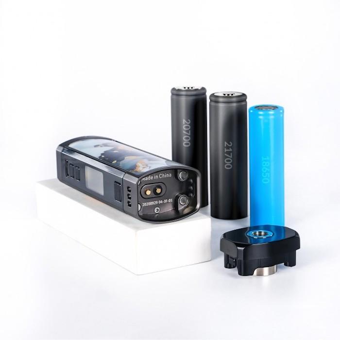 OXVA Velocity 21700 100W Vape Kit - Kit and adaptors