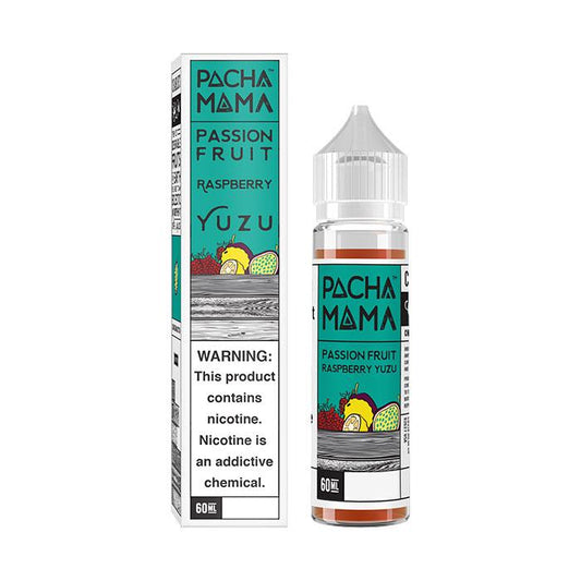 Pachamama Passion Fruit Yuzu 50ml Short Fill E-Liquid