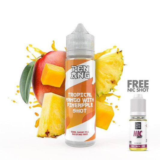 Penang - Tropical Mango with Pineapple Shot 50ml Short Fill E-Liquid