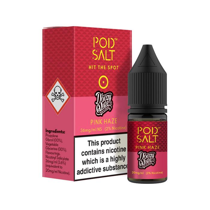 Pod Salt Fusions Pink Haze 10ml 20mg Nic Salt E-Liquid