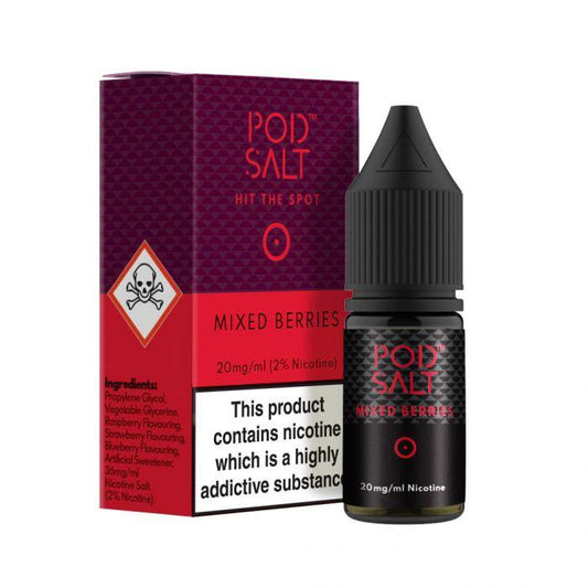 Pod Salt Mixed Berries Ice 10ml Nicotine Salt E-Liquid