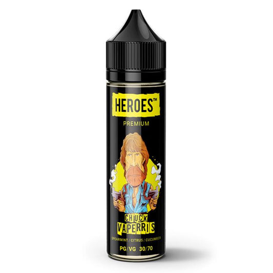 Pro-Vape Liquids - Heroes - Chuck Vaperris 50ml Short Fill E-Liquid