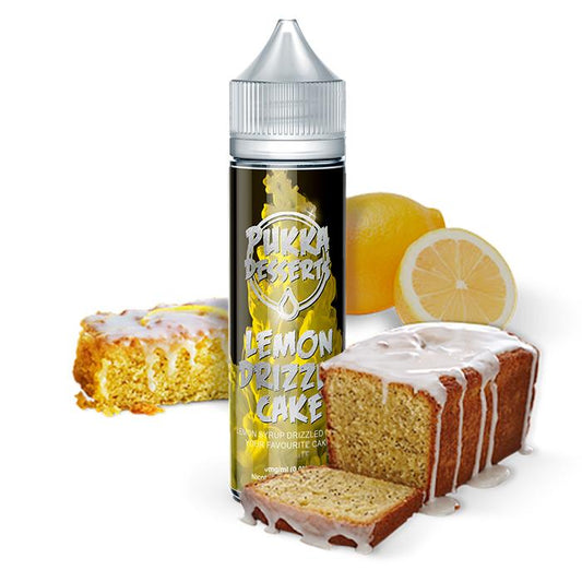 Pukka Juice Desserts - Lemon Drizzle Cake 50ml Short Fill