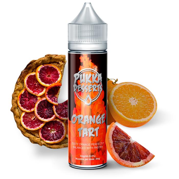 Pukka Juice Desserts - Orange Tart 50ml Short Fill E-Liquid