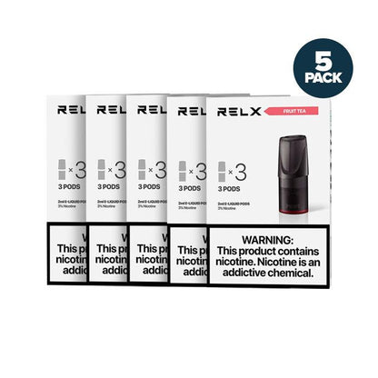 RELX Replacement 2ml Pods 5 Pack - Fruit Tea