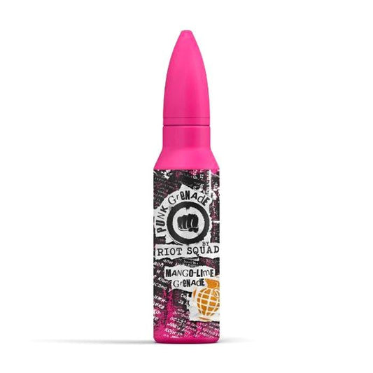 Punk Grenade - Mango and Lime 50ml Short Fill E-Liquid 