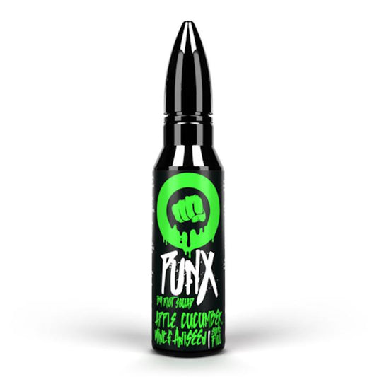 Riot Punx Apple Cucumber Mint & Aniseed 50ml E-Liquid