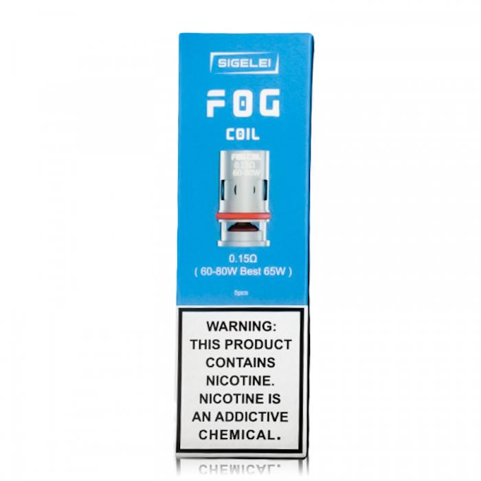 Sigelei Fog Pods Coils - Pack of 5 - 0.15 Ohm