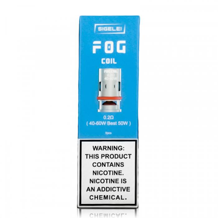 Sigelei Fog Pods Coils - Pack of 5 - 0.2 Ohm