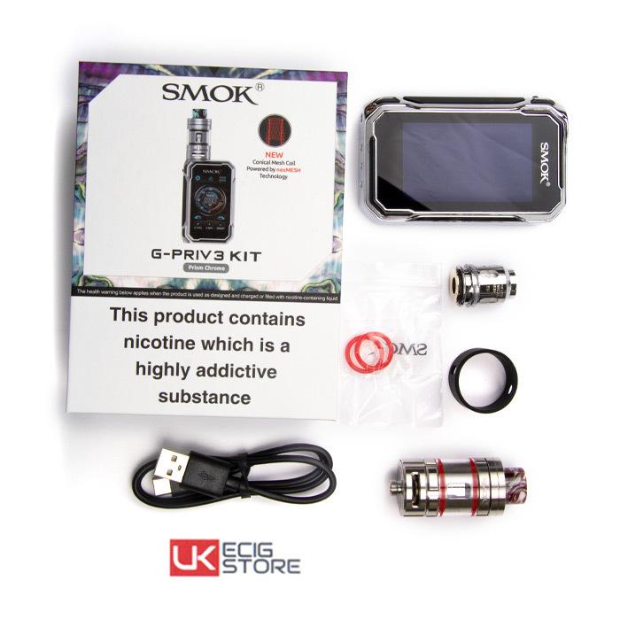 Smok G-Priv 3 Vape Kit - Packaging and Contents