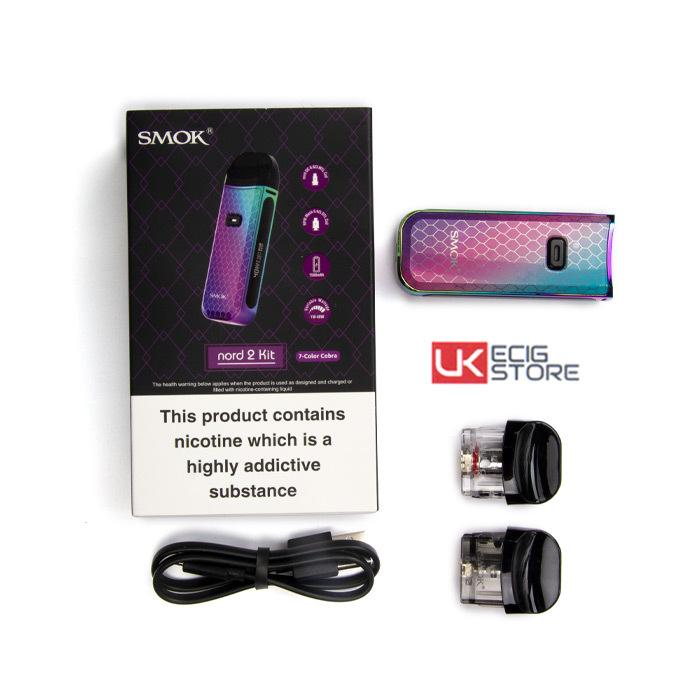 Smok Nord 2 Pod Kit - Packaging and Contents