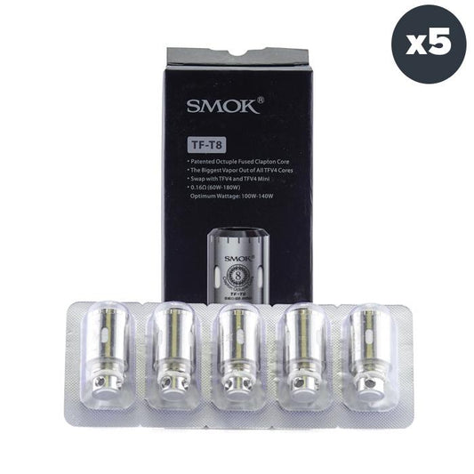 Smok TFV4 TF-T8 Atomizer Coils (5 Pack) - x 5