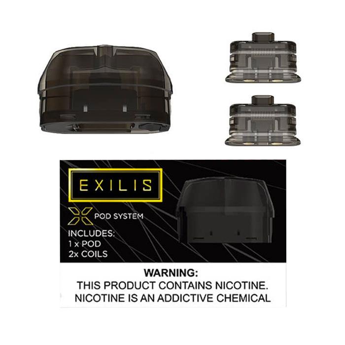 SnowWolf Exilis XPOD Replacement Pod with 2 coils