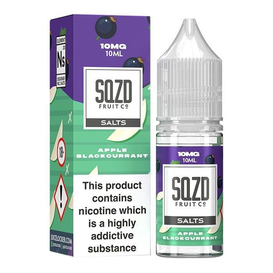 SQZD - Apple Blackcurrant Nicotine Salt E-liquid 10mg