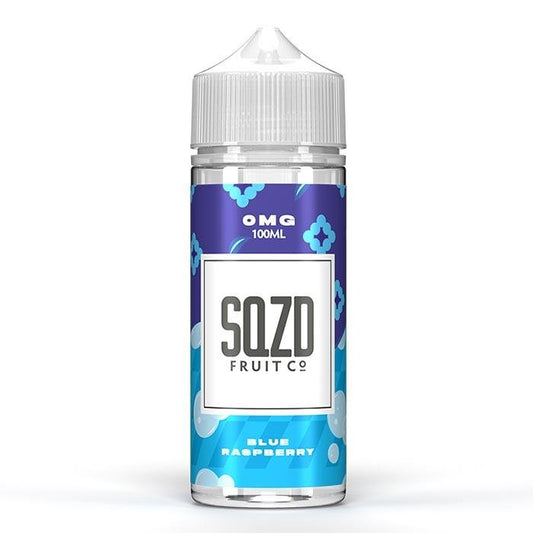 SQZD - Blue Raspberry 100ml Short Fill E-Liquid