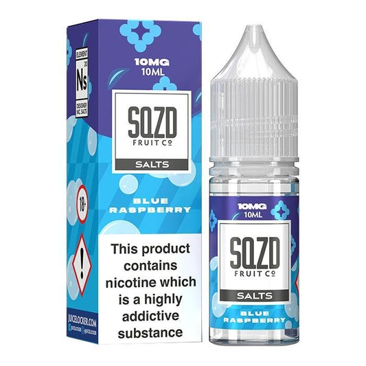 SQZD - Blue Raspberry Nicotine Salt E-liquid 10mg