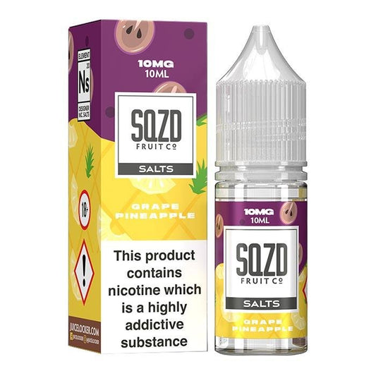 SQZD - Grape Pineapple Nicotine Salt E-liquid 10mg