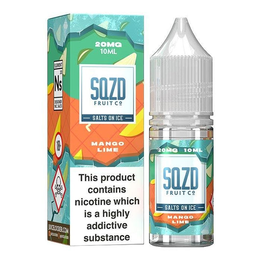 SQZD On Ice - Mango Lime Nicotine Salt E-liquid 20mg