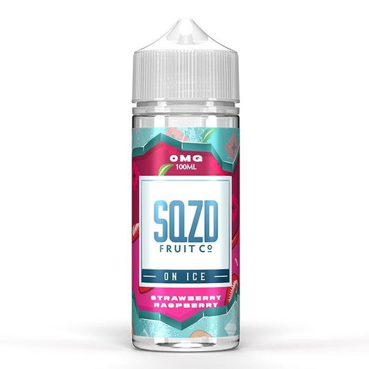 SQZD On Ice - Strawberry Raspberry On Ice 100ml E-Liquid