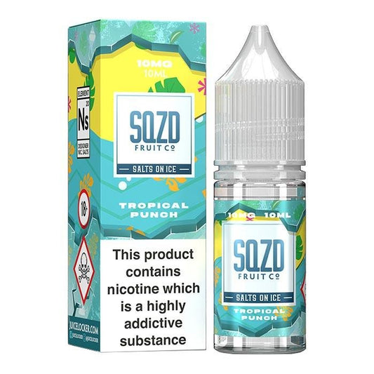 SQZD On Ice - Tropical Punch On Ice Nicotine Salt E-liquid 10mg