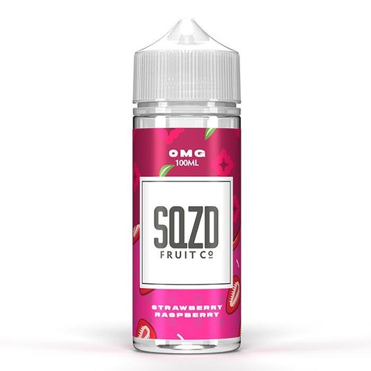 SQZD - Strawberry Raspberry 100ml Short Fill E-Liquid