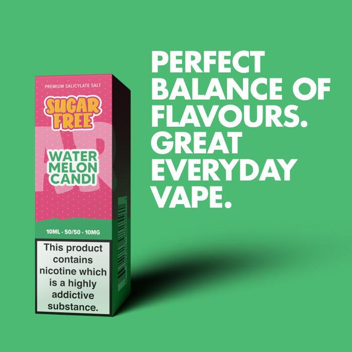 Sugar Free Watermelon Candi | 10ml Nicotine Salt E-Liquid Sugar Free Watermelon Candi | 10ml Nicotine Salt E-Liquid