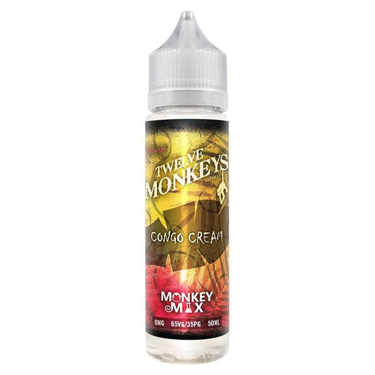 Twelve Monkeys - Congo Cream 50ml Short Fill E-Liquid