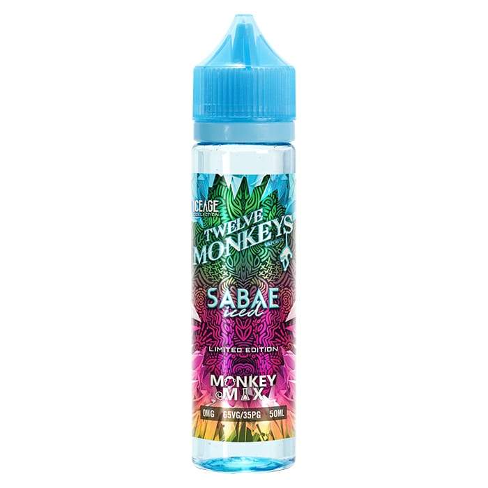 Twelve Monkeys - Ice Age Series - Sabae Iced 50ml Short Fill E-Liquid