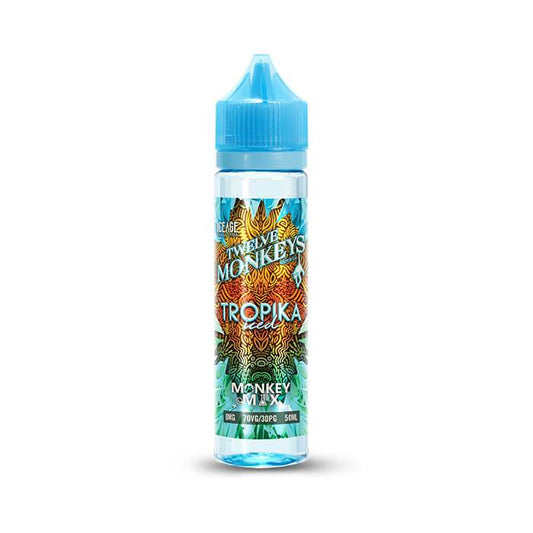 Twelve Monkeys - Ice Age Series - Tropika Iced 50ml Short Fill E-Liquid