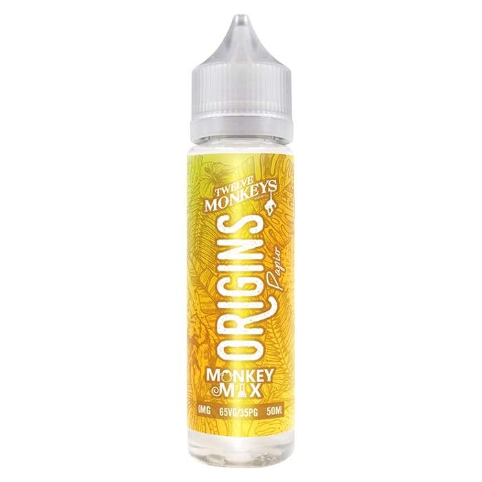 Twelve Monkeys - Origins - Papio Monkey Mix 50ml Short Fill E-Liquid