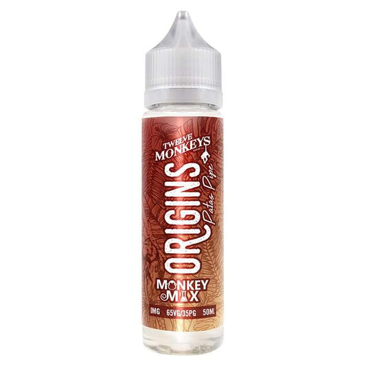 Twelve Monkeys - Origins - Patas Pipe Monkey Mix 50ml Short Fill E-Liquid