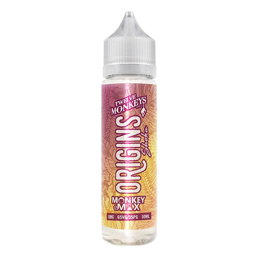 Twelve Monkeys - Origins - Shoku 50ml Short Fill E-Liquid