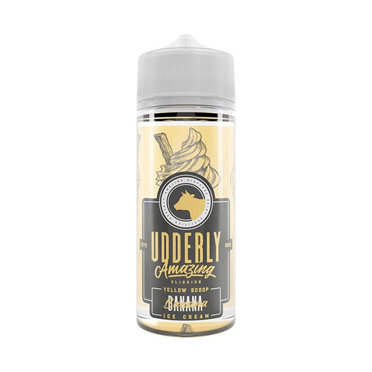 Udderly Amazing Range 100ml Banana Ice Cream