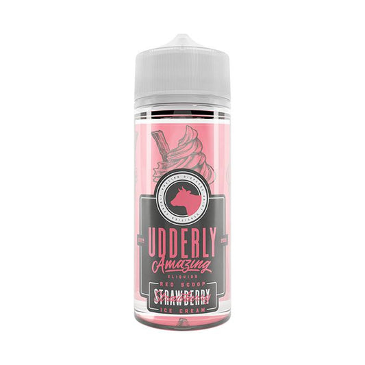 Udderly Amazing Range 100ml Strawberry Ice Cream