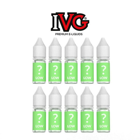 IVG 10x10ml Mystery Bundle - Low Strength - UK ECIG STORE