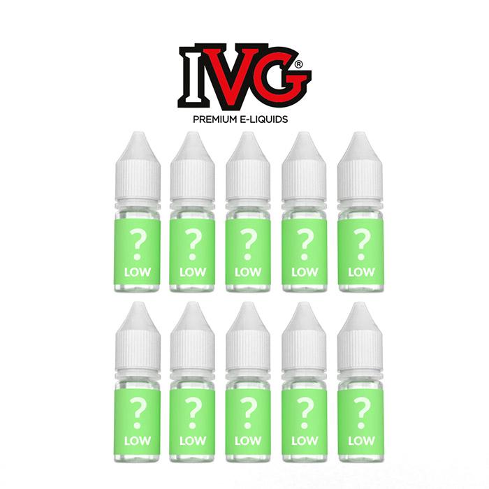 IVG 10x10ml Mystery Bundle - Low Strength - UK ECIG STORE