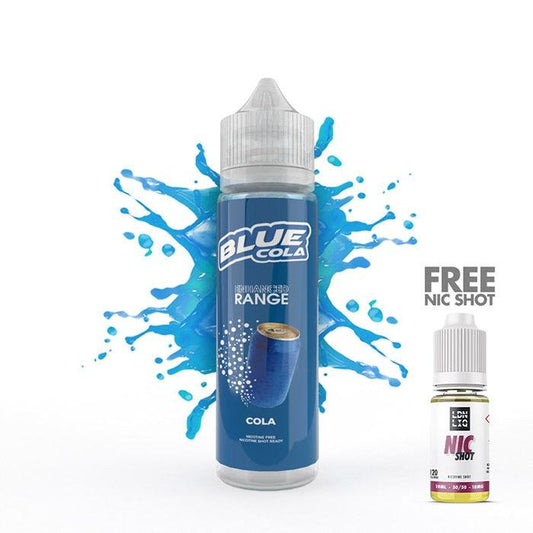 UK ECIG STORE - Blue Cola High VG 50ml Short Fill E-Liquid