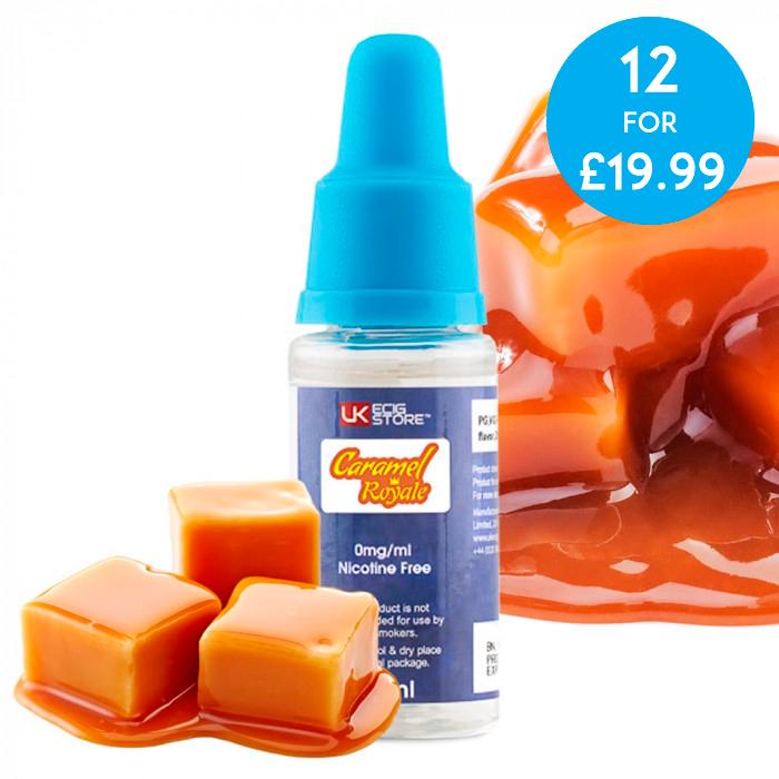 UK Ecig Store TPD Caramel Royale E-Liquid