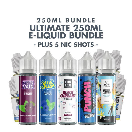 Ultimate 250ml E-liquid Bundle