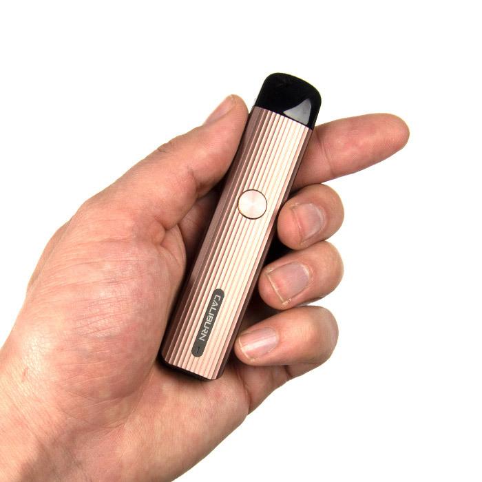 Uwell Caliburn G Pod Kit Hand Check