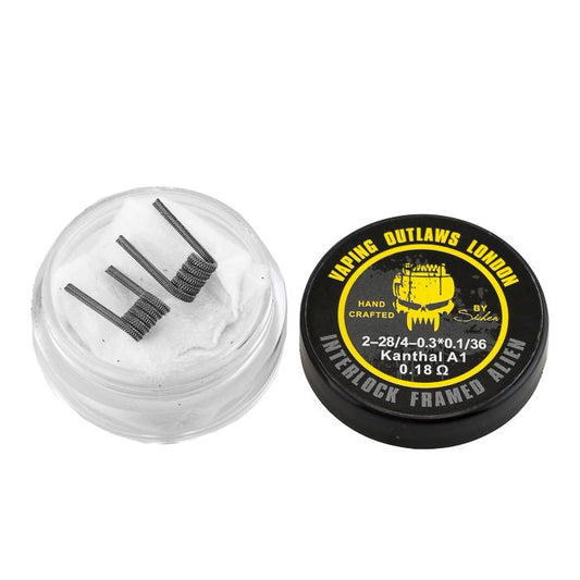 Vaping Outlaws - Interlock Framed Alien Coils
