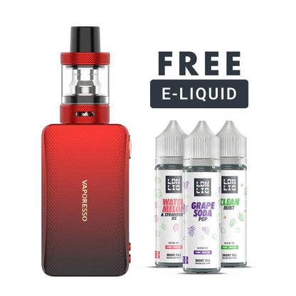 Vaporesso Gen Nano Vape Kit - With free 50ml short fill e juice liquids