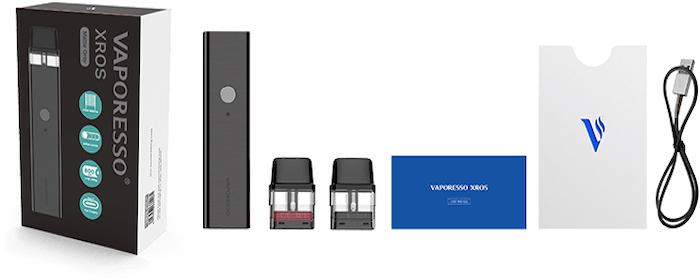 Vaporesso Xros Pod Kit - Contents