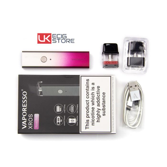 Vaporesso Xros Pod Kit - Packaging and Contents